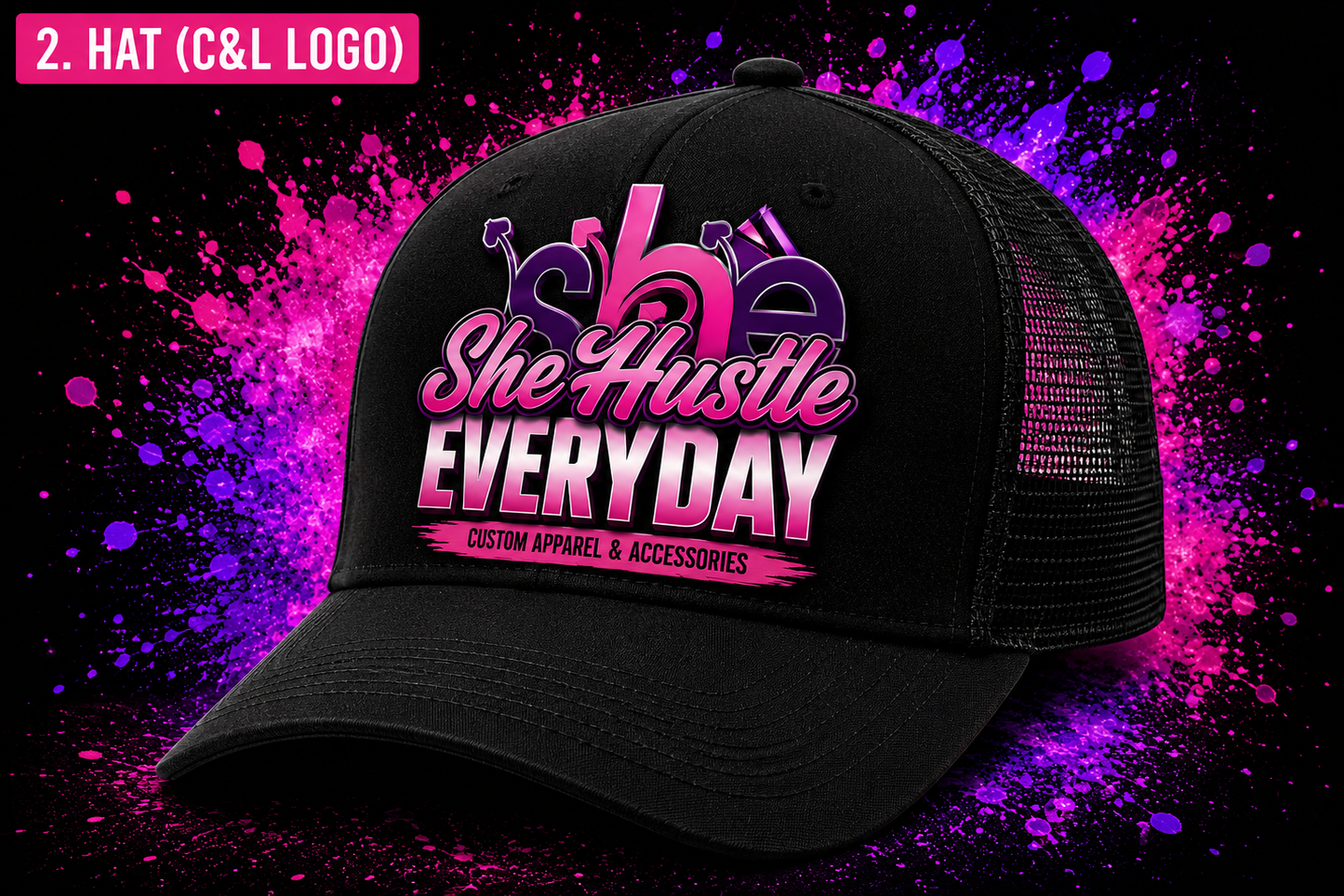 Custom Trucker Hat | Personalized Design Available